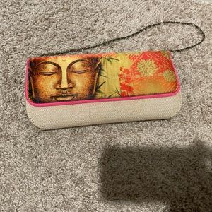 New elegant clutch with Buddha print
